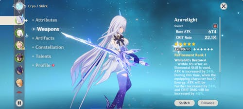 Genshin Impact Wishes Starter Account (Europe)
