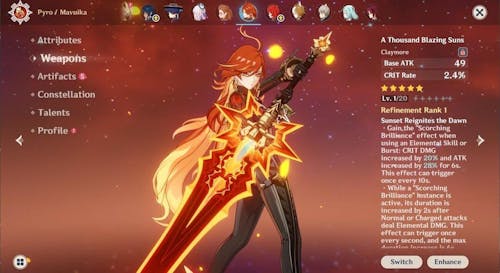 Genshin Impact Wishes Starter Account (America)