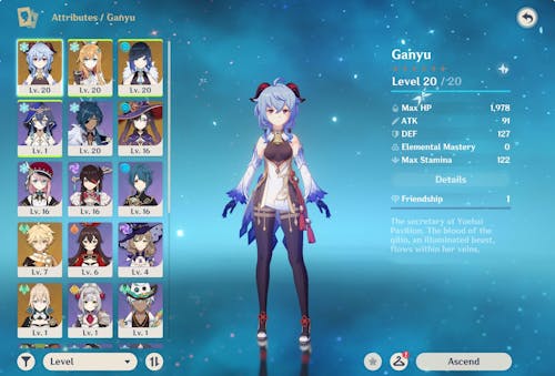 Genshin Impact Triple 5★ Starter Account