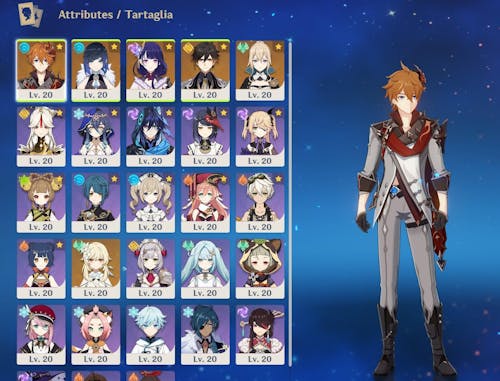 Genshin Impact Custom Starter Account