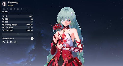 Wuthering Waves Phrolova Starter Reroll Account