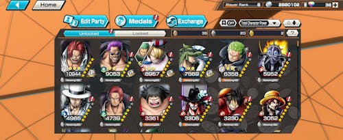 One Piece Bounty Rush Starter Reroll Account [Global - Android]
