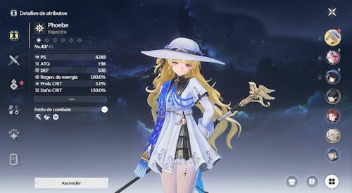Phoebe Account with Astrites - Wuthering Waves