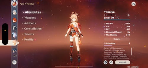 Genshin Impact Triple 5★ Starter Account