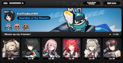 Burnice Zenless Zone Zero Starter Account