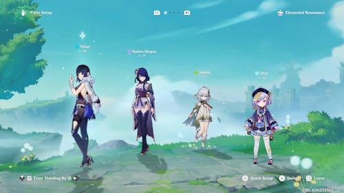 Genshin Impact Triple 5★ Starter Account