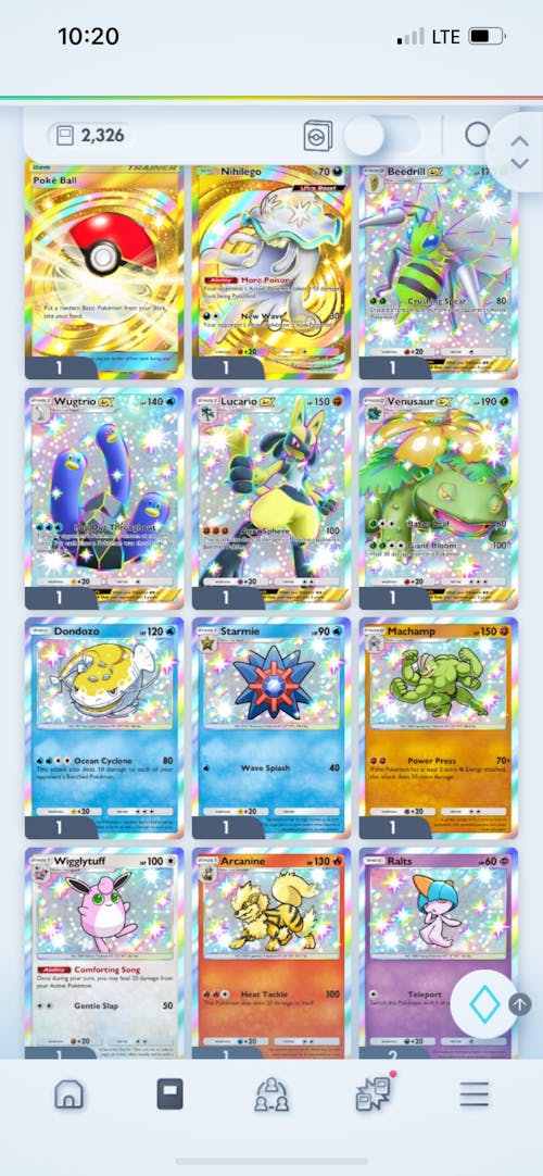 Pokémon TCG Pocket Starter Account with Selectable Crown/Immersive
