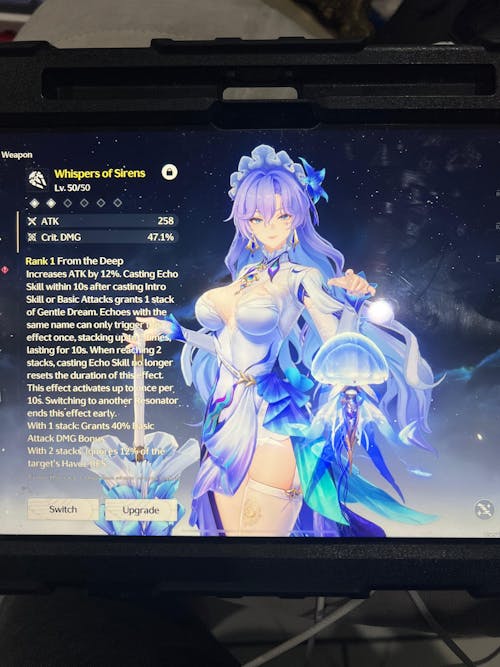 Wuthering Waves Cantarella Starter Reroll Account