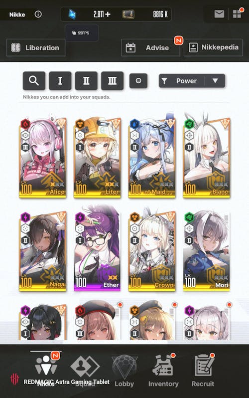 NIKKE Reroll Account 30.000+ Gems | 600+ Vouchers | GLOBAL