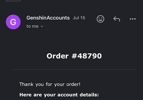 Kamisato Ayato Genshin Impact Farmed Starter Account