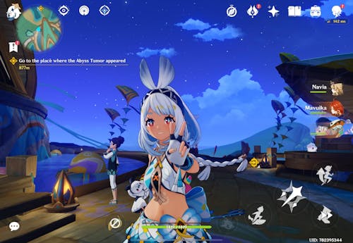Navia Genshin Impact Farmed Starter Account