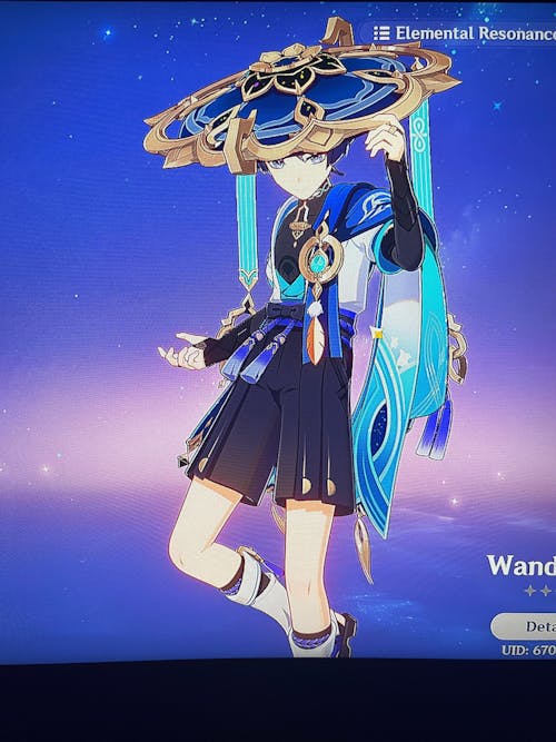 Wanderer Genshin Impact Farmed Starter Account