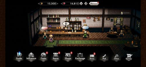 Octopath CotC SEA Starter 6,600–6,900 Rubies + 28 Seals
