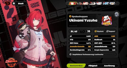 Yuzuha Starter Account - Zenless Zone Zero