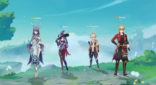 Genshin Impact Custom Starter Account