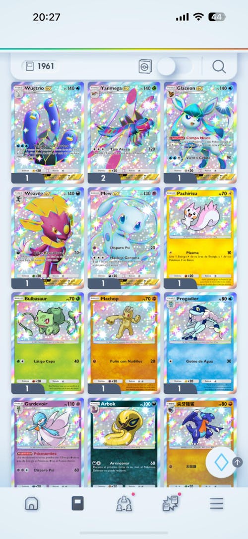 Pokémon TCG Pocket Starter Account with Selectable Crown/Immersive