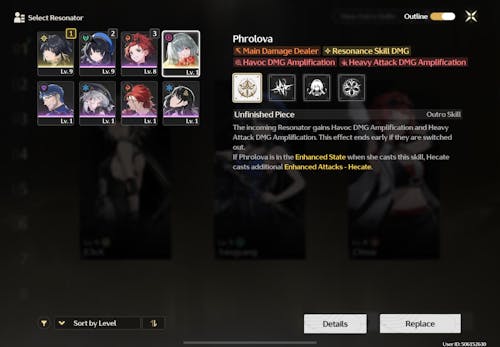 Wuthering Waves Phrolova Starter Reroll Account