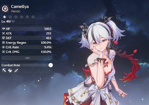 Camellya Account with Astrites - Wuthering Waves
