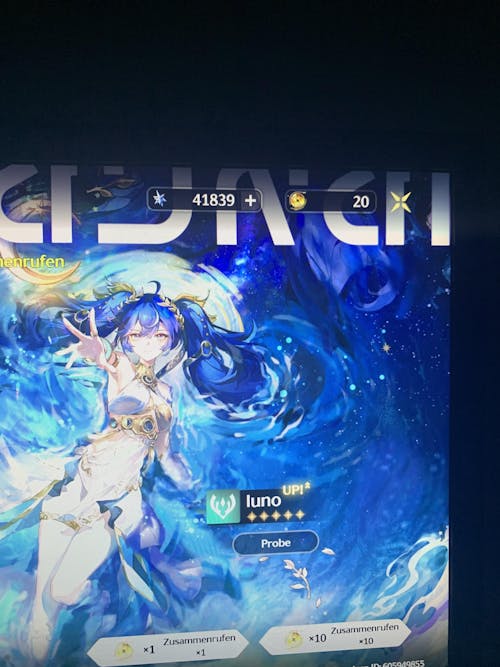 Lupa Account with Astrites - Wuthering Waves