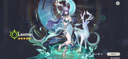 Genshin Impact Wishes Starter Account (America)