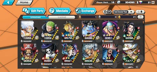 The Four Emperors Monkey D. Luffy OPBR Starter Reroll Account