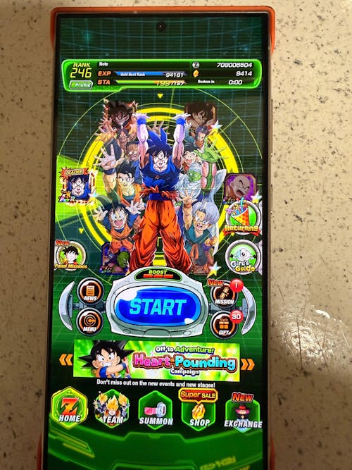 Dragon Ball Z Dokkan Battle Starter Account with Thousandfold Plea Goku [Android]