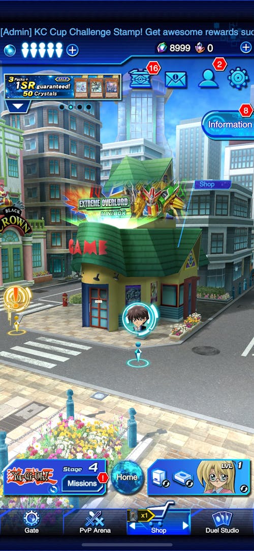 Yu-Gi-Oh! Duel Links Starter Account with 11000+ Gems [Global]