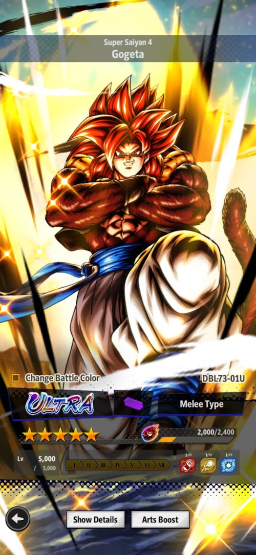 Dragon Ball Legends Farmed Account [iOS]