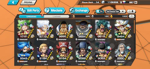 One Piece Bounty Rush Starter Reroll Account [Japan - iOS]