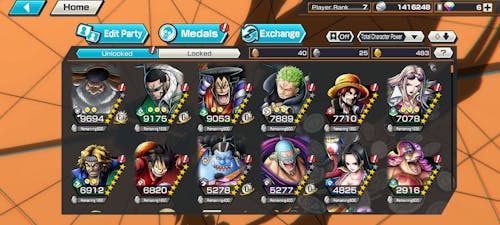 One Piece Bounty Rush Starter Reroll Account [Global - Android]