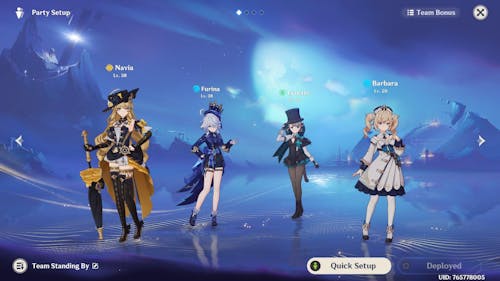 Genshin Impact Multi 5★ Starter Account (Europe)