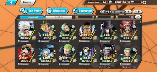 Gear 5 Monkey D. Luffy OPBR Starter Reroll Account [Global]