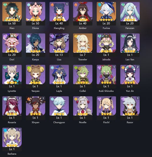 Genshin Impact Custom Starter Account