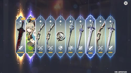 Genshin Impact Reroll Account with Wishes