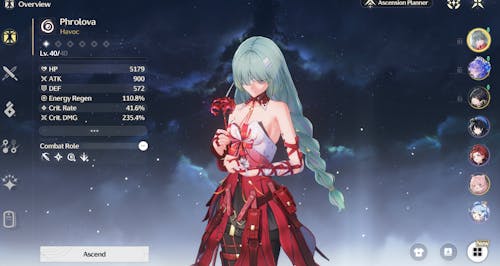 Wuthering Waves Reroll Account with Gems [Europe]