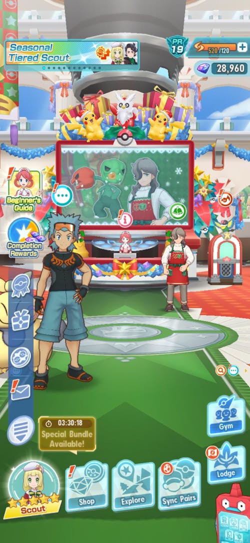 Pokémon Masters EX Account with Red/Pikachu and Cynthia/Garchomp [Android]