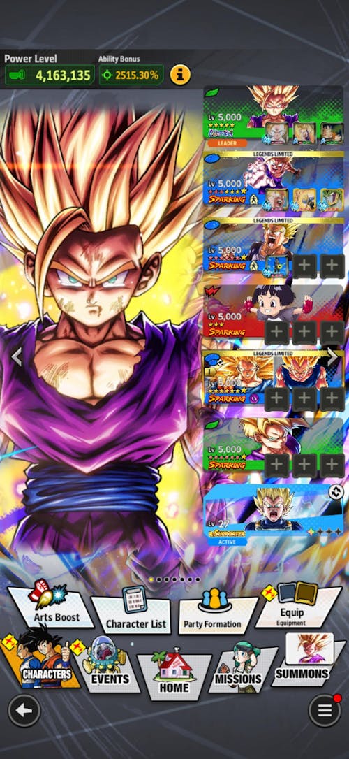 Dragon Ball Legends Farmed Account [iOS]