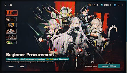GFL2 EXILIUM Starter Reroll Account – HaoPlay Global Server