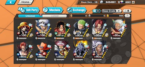 One Piece Bounty Rush Starter Reroll Account [Global - iOS]