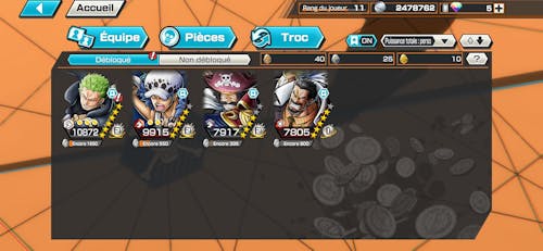 One Piece Bounty Rush Starter Reroll Account [Global - iOS]