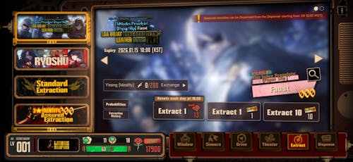 Limbus Company Reroll Starter Account – 90,000+ Lunacy [Global]