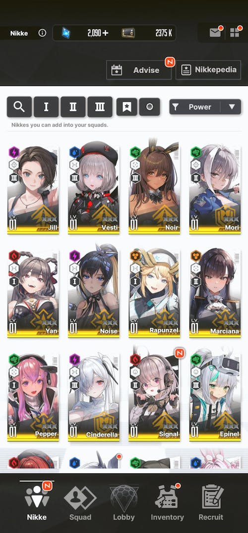 Goddess of Victory: NIKKE Starter Reroll Account (Global)