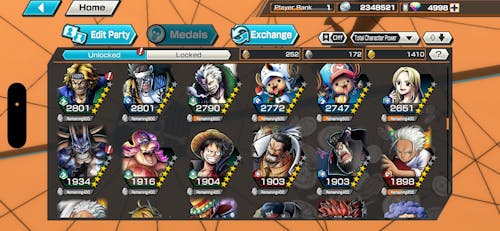 Onigashima Kaido OPBR Starter Reroll Account [Global]