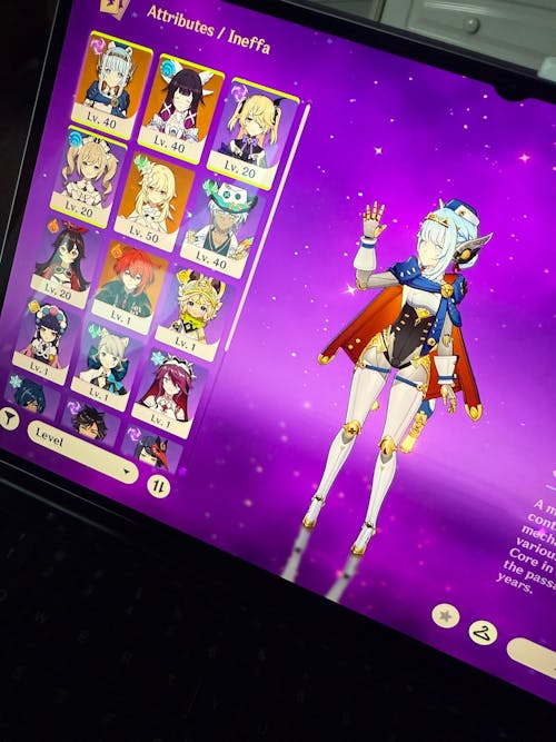 Ineffa Genshin Impact Farmed Starter Account