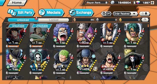 One Piece Bounty Rush Starter Reroll Account [Global - iOS]