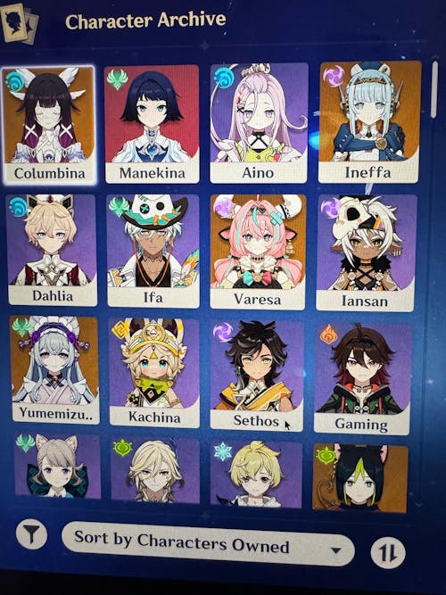 Varesa Genshin Impact Farmed Starter Account