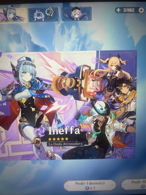 Genshin Impact Wishes Starter Account (America)