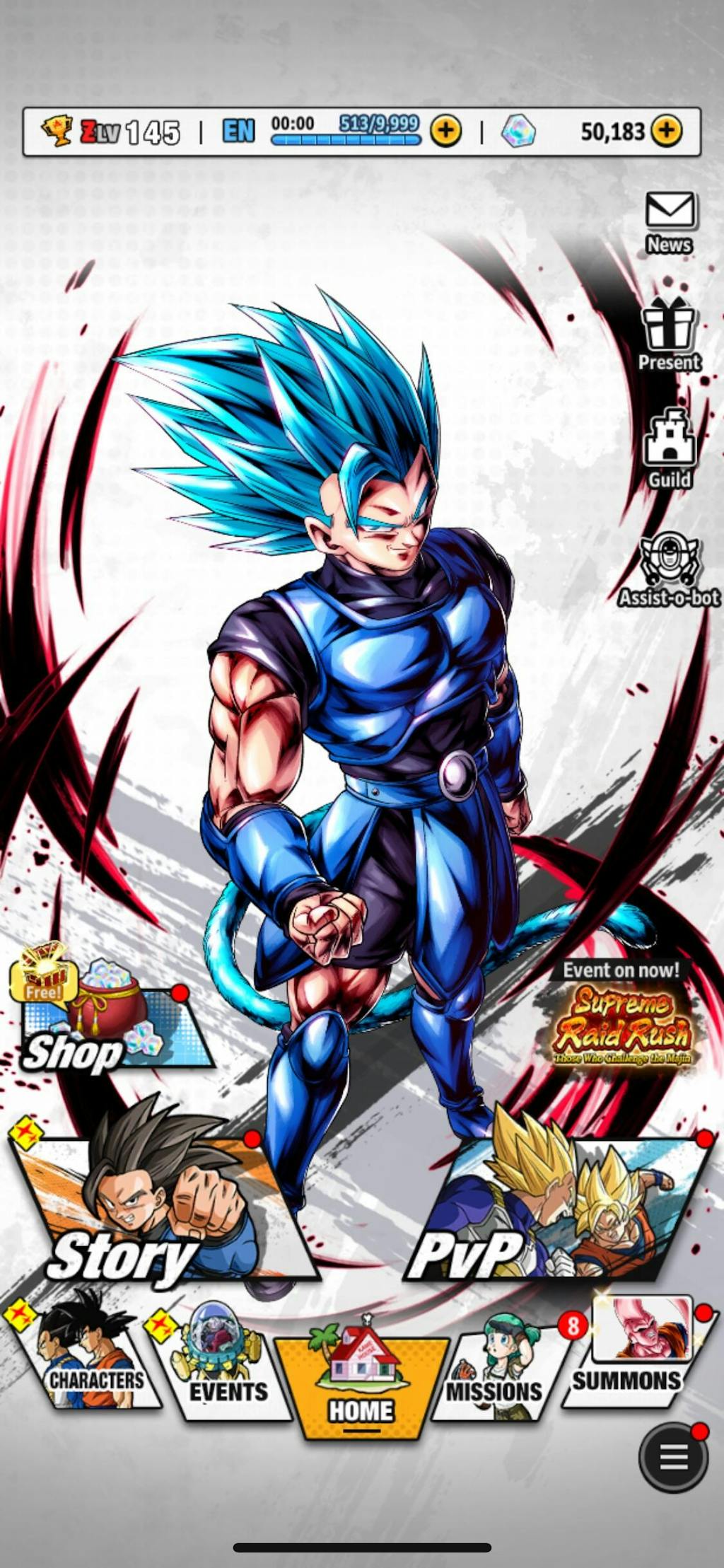 Dragon Ball Legends Farmed Account [iOS]