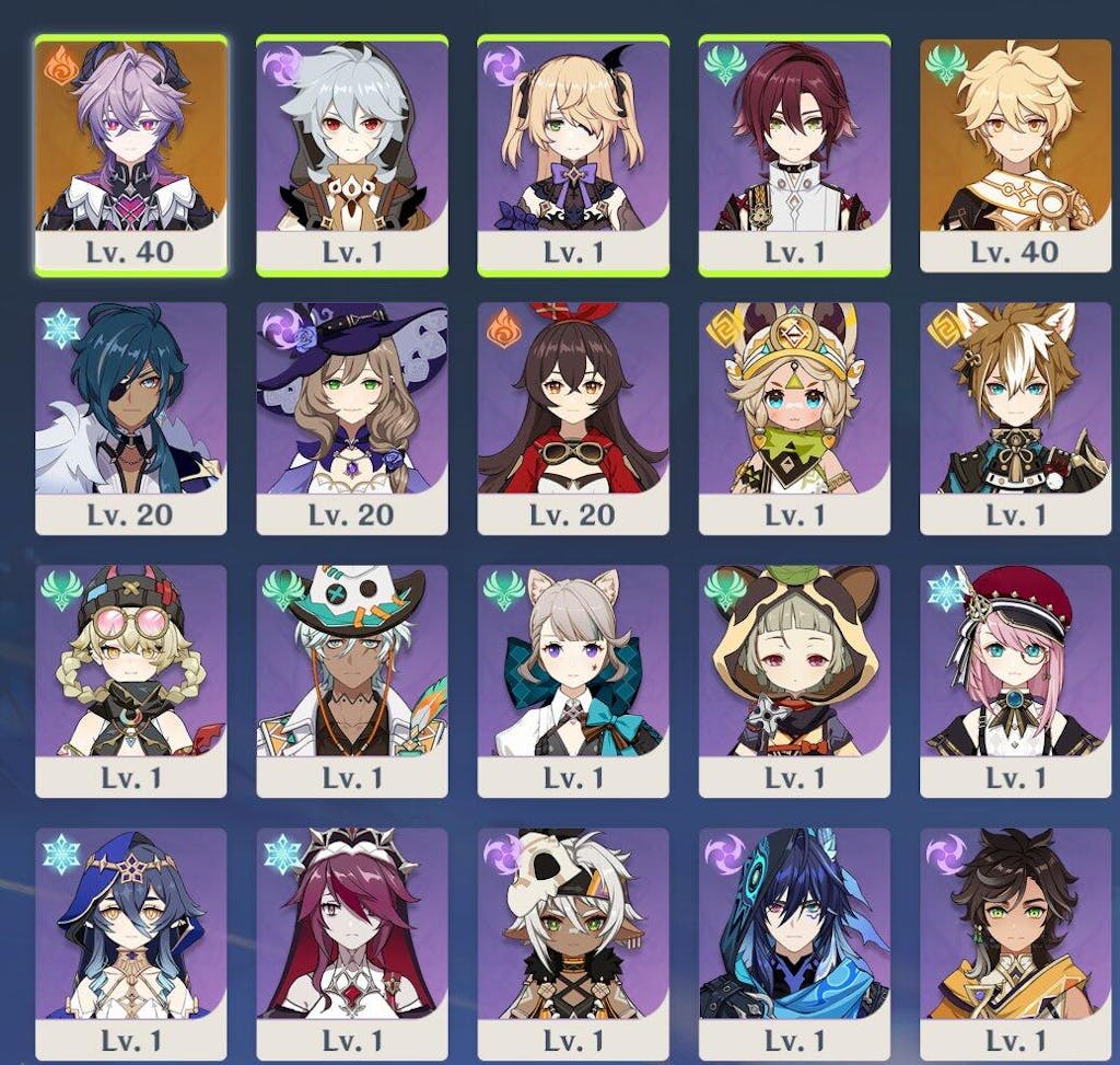 Durin Genshin Impact Farmed Starter Account