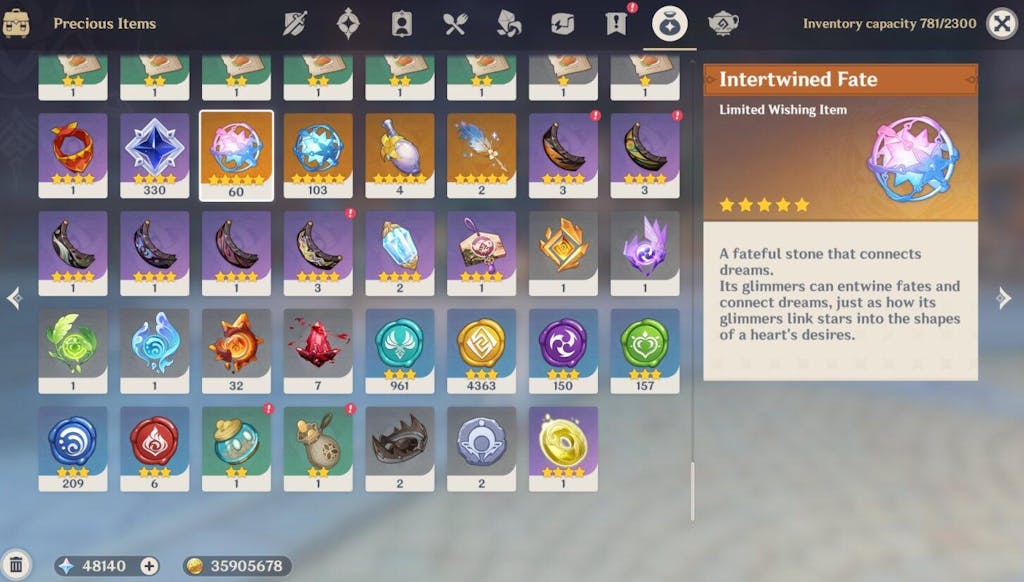 Arlecchino Genshin Impact Farmed Starter Account